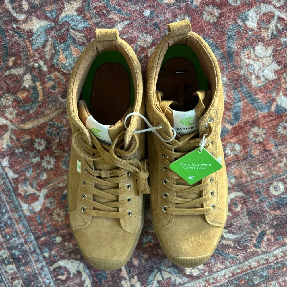 NWT Cariuma “Cleaner” Suede Boots • Brown • Men’s 10.5 / Women’s 13 - Picture 5 of 7